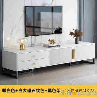 【主图款】白理石纹色+黑架120cm