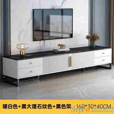 【主图款】黑理石纹色+黑架160cm